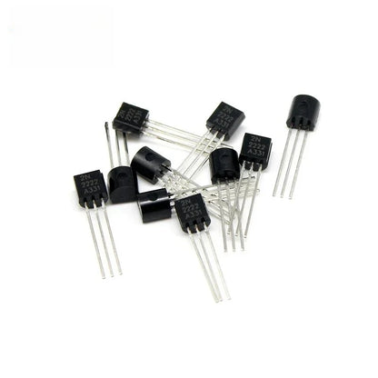 50/100PCS 2N2222 2N2222A TO-92 Transistor Kit TO92 30V 800MA NPN Transistors Electronic Kits New Original