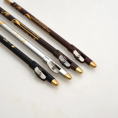 Men's Beard Edge Pencil Hairline Razor Trace Barber Shape Accessories With Sharpener Hair Line Pen Makeup Eyebrow Pencil