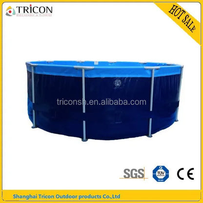 Above Ground Swimming Pool Inflatable Swimming Pool Full Sized Family Kiddie Blow-up Pool