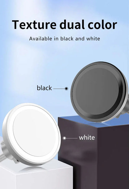 HOMEFISH Magnetic Car Wireless Charger Stand Mobile Phone Chargers Holder For Phone Pad  Watch Earphones Fast Charging Station