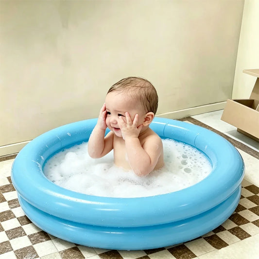 Inflatable Baby Swimming Pool Summer Kids Water Game Play Center Backyard Round Lovely Animal Printed Pool Child Outdoor BathTub