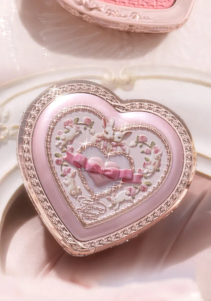 Flower Know Bunny Garde Series Blushes Cream Smooth Long-lasting All-Day Face Enhancing Makeup Blush Cream For Cheek
