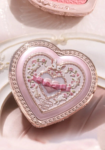 Flower Know Bunny Garde Series Blushes Cream Smooth Long-lasting All-Day Face Enhancing Makeup Blush Cream For Cheek