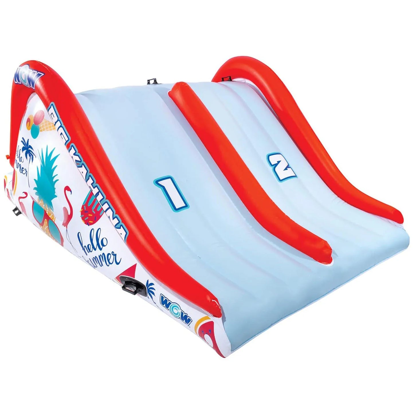 Inflatable Water Play Facilities Children's Inflatable Slide Pool Water Play Double Slide Outdoor Swimming Pool Slide