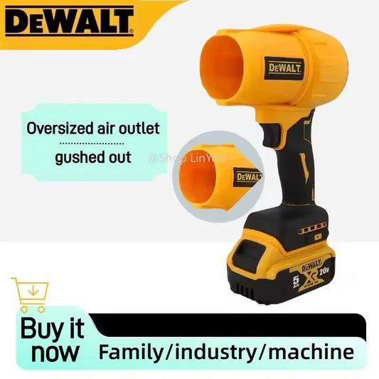 Dewalt 30000RPM Cordless Blower Electric Turbine Household Dust Collector Portable Rechargeable Dust Removal 20V Power Tools