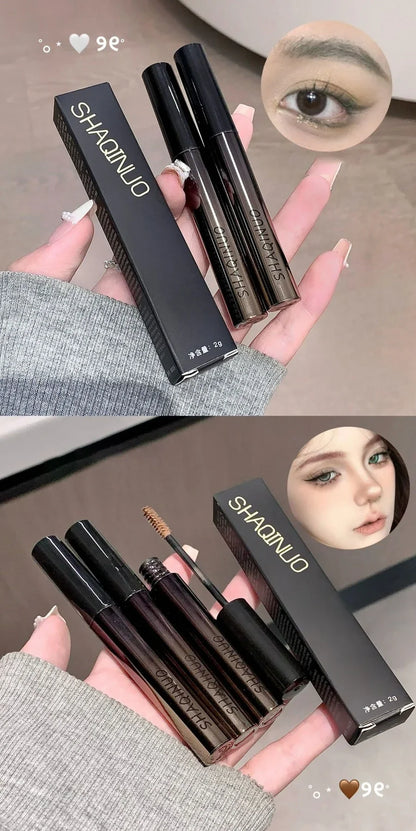 Natural Dyeing Eyebrow Cream Waterproof Berry Pink Brown Tint Eyebrow Mascara Eyes Makeup Long-lasting Brow Enhacer Gel Cosmetic