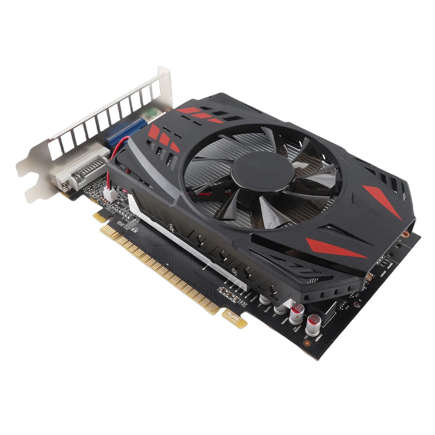GTX1050Ti Graphics Card Graphics Card for Desktop Computer Network Accessories 780MHz GTX1050Ti 1G 128Bit DDR5