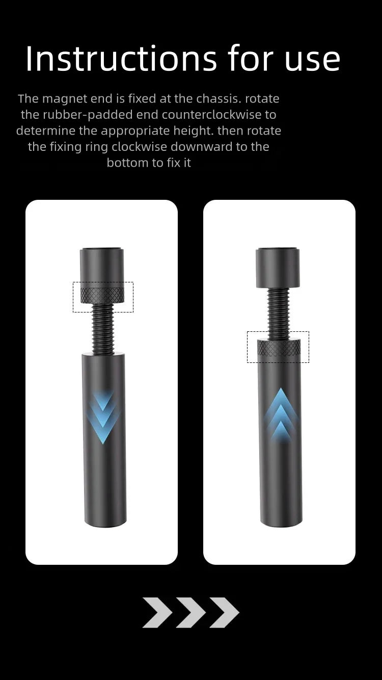 Ldpcsj computer graphics card bracket vertical vertical telescopic jack acrylic adjustable fixed graphics card support frame