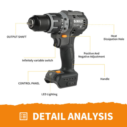 Dewalt DCF85m Cordless Brushless Impact Drill Brushless Drill Multifunctional Rechargeable Portable 20V Battery Power Tools