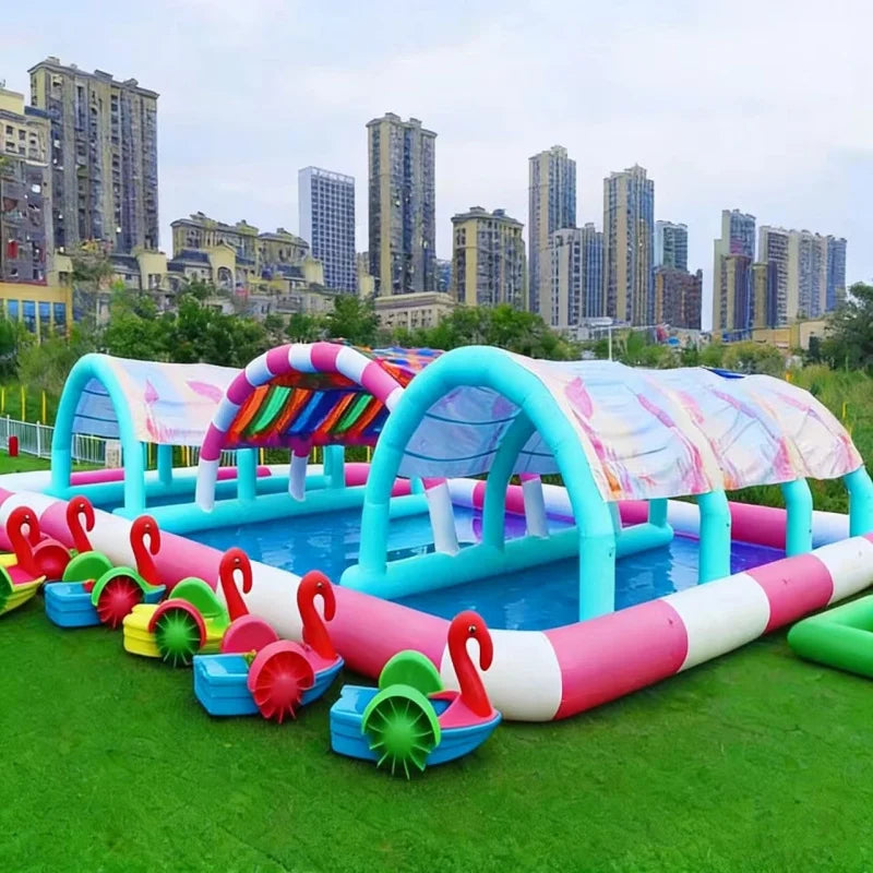 Inflatable Pool Swimming for Kids and Adults Outdoor Inflatable Swimming Pool for Sale Customized Inflatable Pool