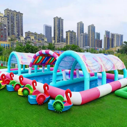 Inflatable Pool Swimming for Kids and Adults Outdoor Inflatable Swimming Pool for Sale Customized Inflatable Pool