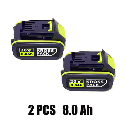 Hot For WORX WA3520 6000mAh/8000mAh Li-ion Battery For dewalt tools for WORX 5pin WA3525 20V Cordless Power Tool Model Battery
