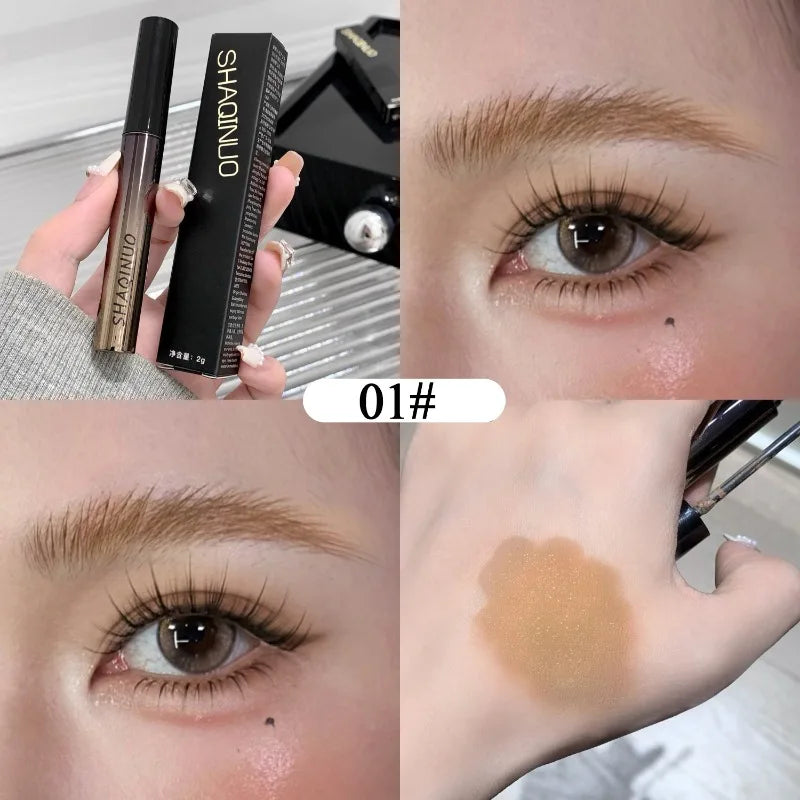 Natural Dyeing Eyebrow Cream Waterproof Berry Pink Brown Tint Eyebrow Mascara Eyes Makeup Long-lasting Brow Enhacer Gel Cosmetic