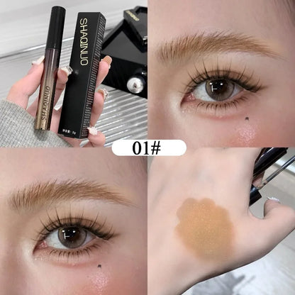 Natural Dyeing Eyebrow Cream Waterproof Berry Pink Brown Tint Eyebrow Mascara Eyes Makeup Long-lasting Brow Enhacer Gel Cosmetic