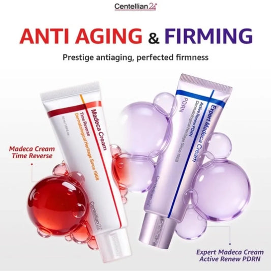 Korea Madeca Cream Time Reverse Moisturizer Long Lasting Hydration Dry Skin Daily Skincare Barrier Repair Reduce Wrinkles Lift