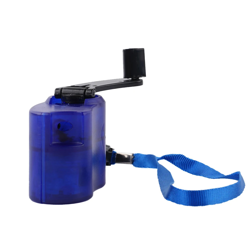 5.5V Hand Crank Phone Charger (USB Cable Not Included)Generator Manual Dynamo Mobile Charge Electric Equipment Parts Tools