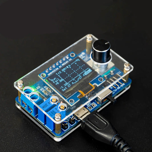 Electronic DIY Mini Digital Oscilloscope Kit STC8K8A Microcontroller Soldering Practice Loose Parts