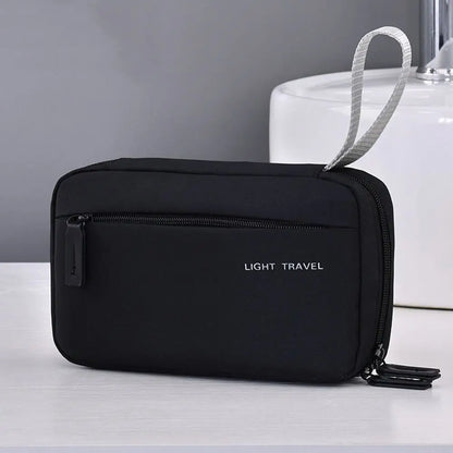 3-in-1 Travel Toiletry Bag Oxford Cloth Lightweight Waterproof Shaving Bag Handheld Makeup Bag Makeup Organizer Business