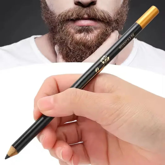 Men's Beard Edge Pencil Hairline Razor Trace Barber Shape Accessories With Sharpener Hair Line Pen Makeup Eyebrow Pencil