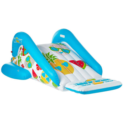 Inflatable Water Play Facilities Children's Inflatable Slide Pool Water Play Double Slide Outdoor Swimming Pool Slide