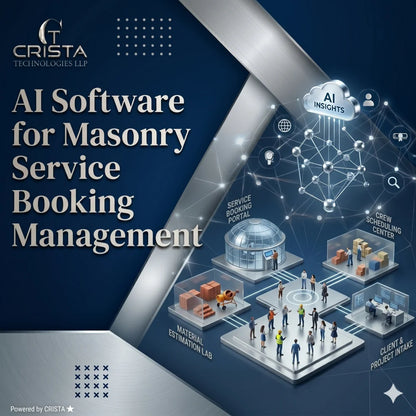 AI Software for Masonry Service Booking Management Shopify WordPress Plugin Website Design Mobile Application AI ERP Software