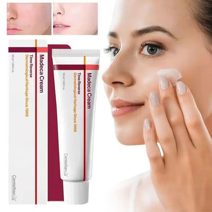 Korea Madeca Cream Time Reverse Moisturizer Long Lasting Hydration Dry Skin Daily Skincare Barrier Repair Reduce Wrinkles Lift