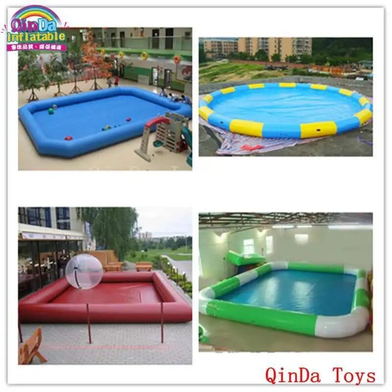 8x8x0.65m Children Inflatable Sand Pool, Large Inflatable Swimming Pool For Water Park