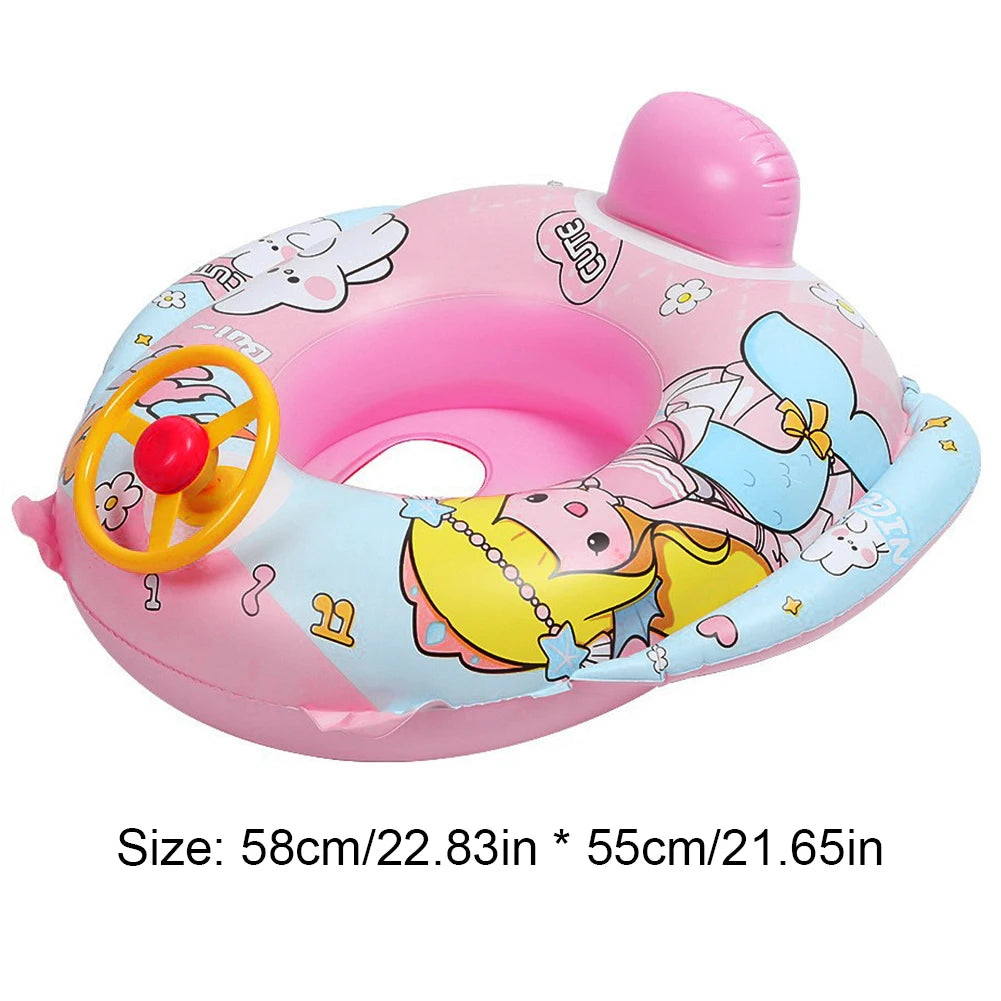 Baby Swimming Pool Float for Kids Child Pool Toys Inflatable Pool Swimming Float Car Air Mattress Beach Party Pool Accessories