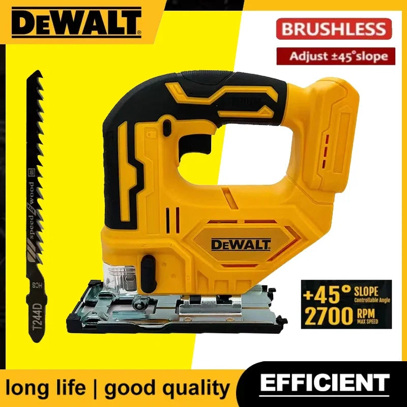 Dewalt  2700RPM Brushless Curve Saw Cordless Electric Jig Saw Portable Multifunction Adjustable Woodworking 20V Power Tool