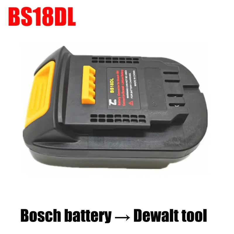 Power Tool Adapter DM18M MT20BSL Converter For Bosch For BlackDecker 18V Li-ion Battery for Makita/Milwaukee/Dewalt Tools