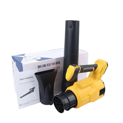 DeWalt industrial-grade high-power handheld blower, equipped with a powerful turbo fan and lithium battery.