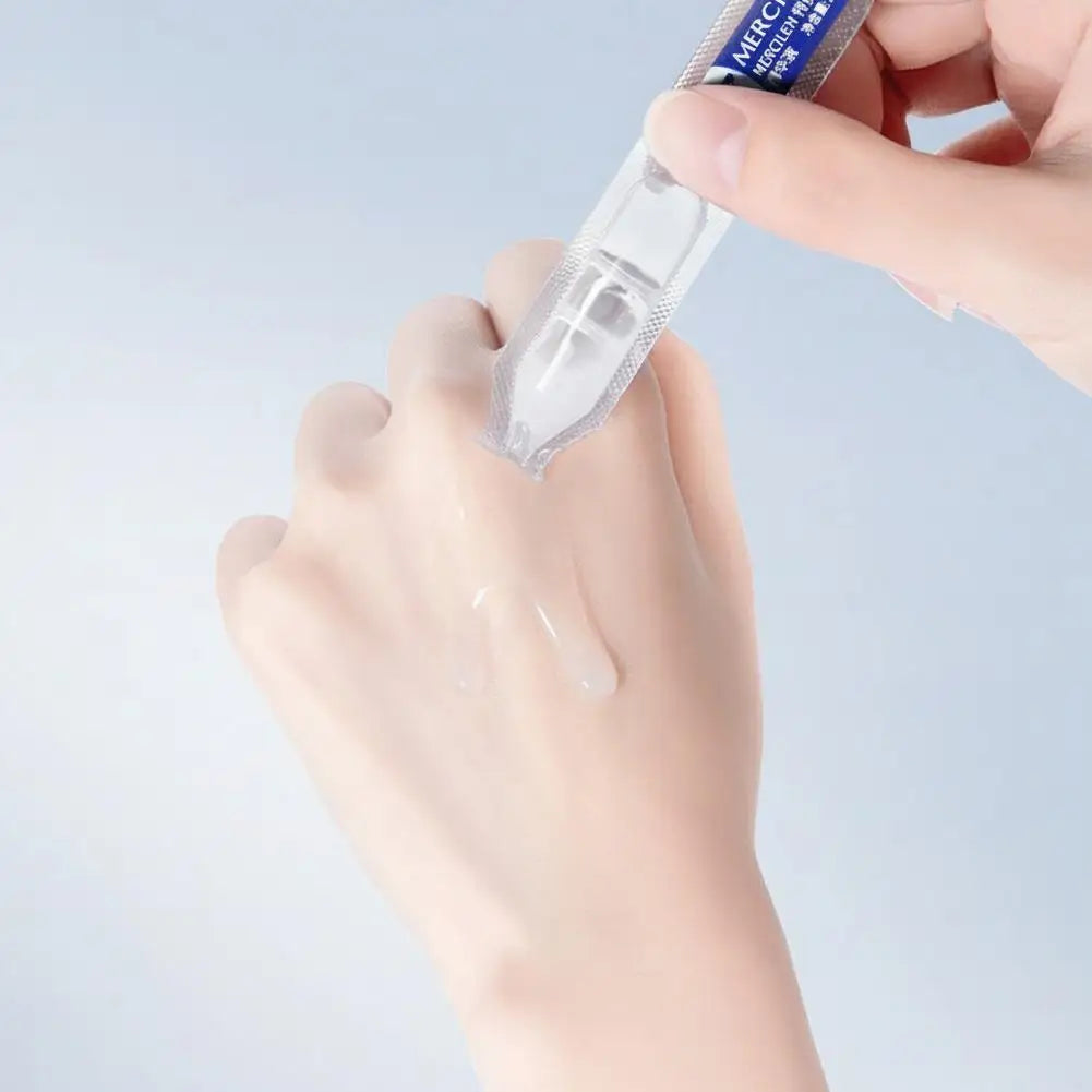 30Pcs Reduce Wrinkles Skin Base Essence Face Care Moisturizing Brighten Delicate Smooth Shrink Pores Face Serum Beauty Skincare