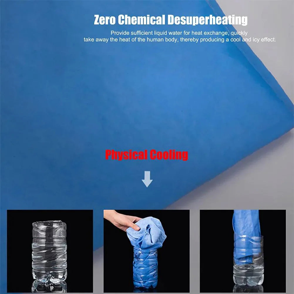 Cooling Vest Summer Ice Clothes Cooling Vest Heatstroke Prevention Undershirt Reusable Ice Cooling Vest Outdoor Work Cold Vest