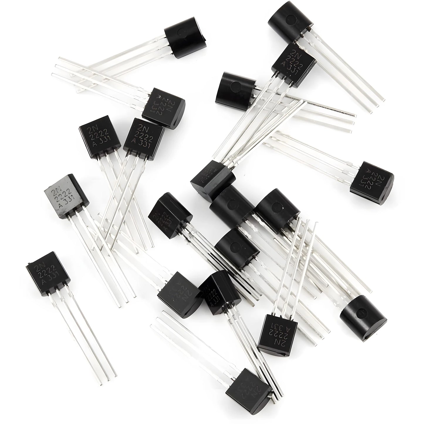 240pcs 24 Values BJT Transistor Kit Pnp Npn 20 Values a1015 2n2222 Bc327 Bc337 c1815 s8050 s8850 c945s9014 s9015 s9018 2n5551