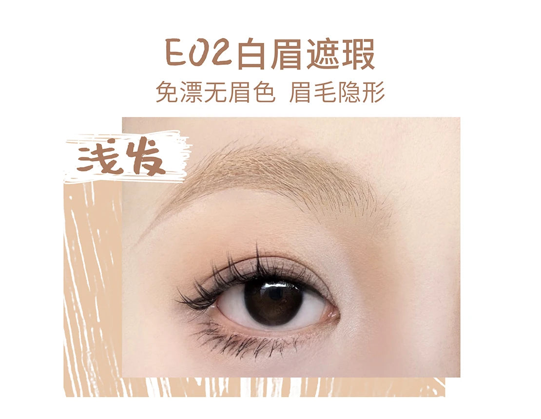 HYNTOOR Eyebrow Dyeing Cream Concealer Waterproof Shaping Wild Eyebrow Non-fading Esy to Apply Eye Brow Tint Enhancers Makeup
