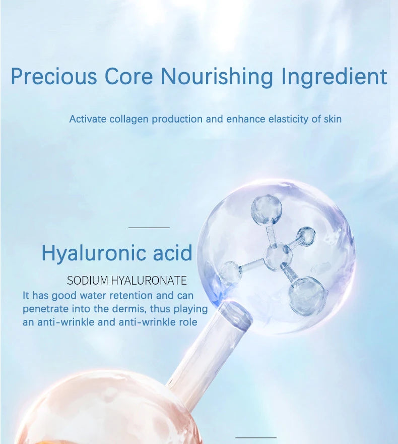 Blue Copper Peptide Freeze-Dried Powder GHK-Cu Essence Deep Hydration Firming Restore Skin Elasticity Rejuvenating SkinCare