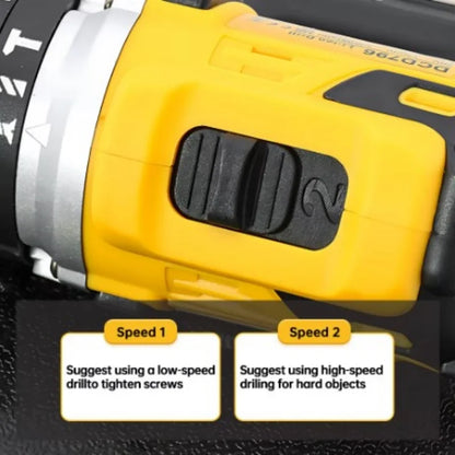 DEWALT DCD796 Cordless Brushless Impact Drill 20V Battery Portable Compact Rechargeable Power Tools for DIY And Professional Use