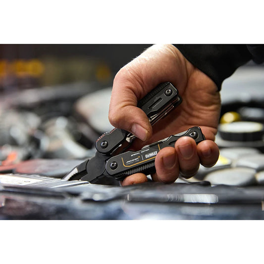 DEWALT DWHT71844-9 Multi-Tool, 16-in-1 Heavy-Duty Stainless Steel Multi-Function Pliers with Tools