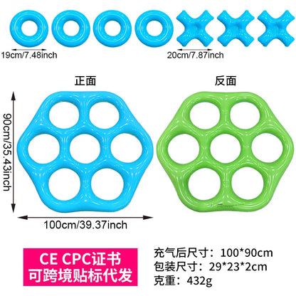 Pool Toys Inflatable Game Giant Outdoor Floating Game Swimming Pool Games for Kids Adults Teens Family Pool Beach Lawn Camping