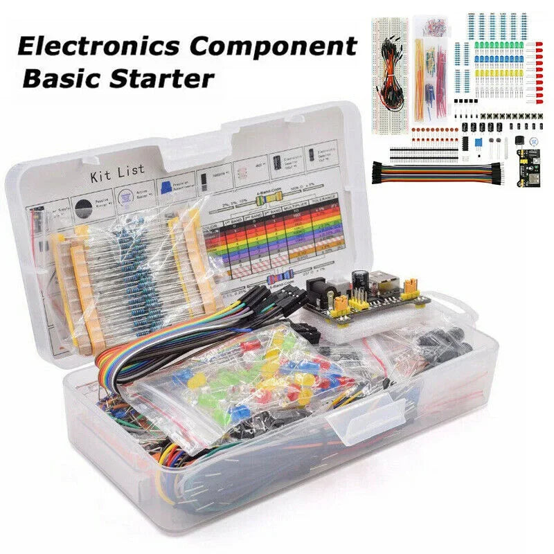 Starter Kit Component With Box 1 Set 830 Breadboard Cable Resistor Electronic Components Kit Resistor For Arduino