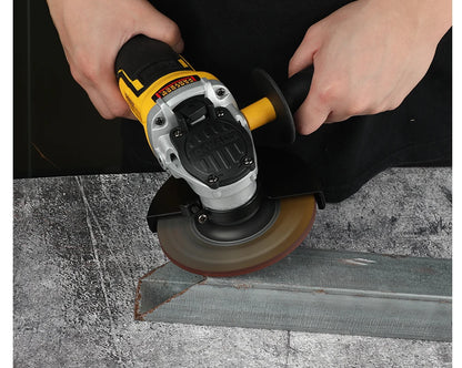 DEWALT 20V Cordless Brushless Angle Grinder,125mm 10000rpm 680W, Safety Lock & Dust Exhaust for Metal Wood Tile Cutting Grinding