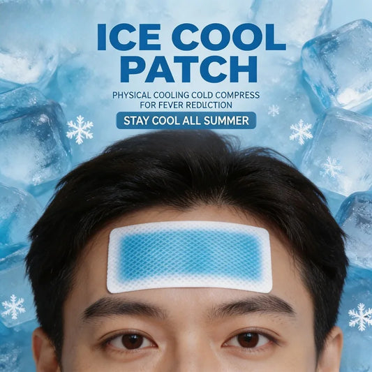 Cooling and Refreshing Patch, Instantly Reduces Temperature and Relieves Discomfort. Use It When Experiencing Heat During Summer