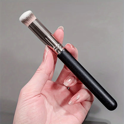 1pc Concealer Brush, Premium Nose Contour Kabuki Blusher Brushes, Flawless Under Eye Dense Face Makeup Brush for Blending Liquid