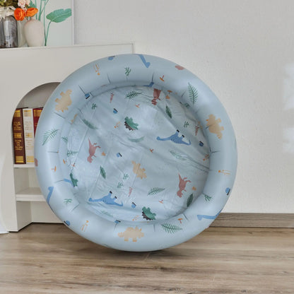 Ins Baby Inflatable Swimming Toys Outdoor Paddling Pool Infant Pool Round Children Swim Room Bath Pool Swimming Ring Gifts bébé