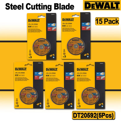 DEWALT 76mm INOX Bonded Abrasive Cutting Disc Cutting Multi-Mat Cutting Disc Electric Tools Parts (3 Pack) DT20592-QZ