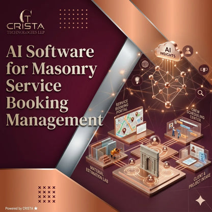 AI Software for Masonry Service Booking Management Shopify WordPress Plugin Website Design Mobile Application AI ERP Software