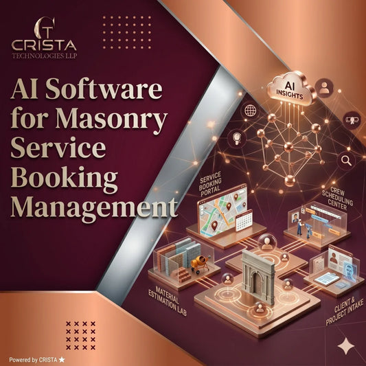 AI Software for Masonry Service Booking Management Shopify WordPress Plugin Website Design Mobile Application AI ERP Software