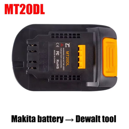 Power Tool Adapter DM18M MT20BSL Converter For Bosch For BlackDecker 18V Li-ion Battery for Makita/Milwaukee/Dewalt Tools