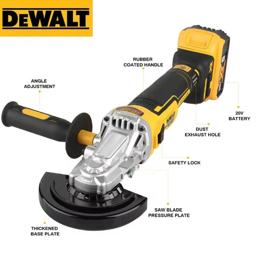 DEWALT 20V MAX XR Brushless Hammer Drill And Angle Grinder Combo Cordless Tools Kit (Tool Only)