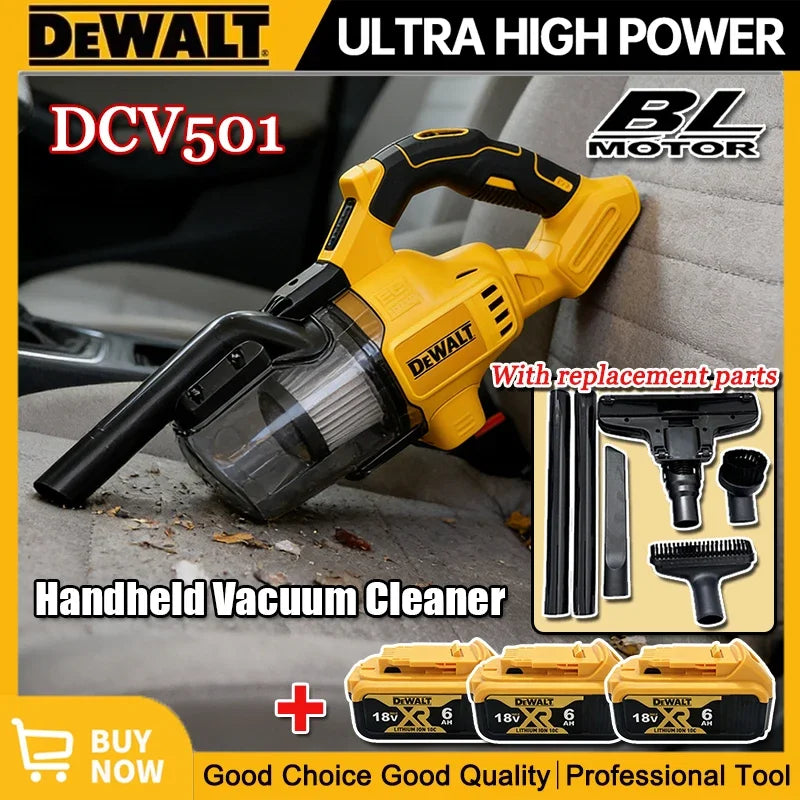 DEWALT Cordless Brushless Angle Grinder Cutter Electric Wrench Polisher Vacuum Jigsaw Multifunctional Power Tools